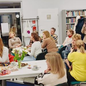 Dzień Kobiet w bibliotece w Wilkowicach