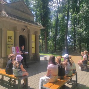 geoMetrycznie, historycznie - warsztaty rysunkowe w Klonówcu