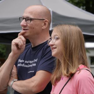 Biblioteczne Scrabble - Spotkanie z poezją w parku