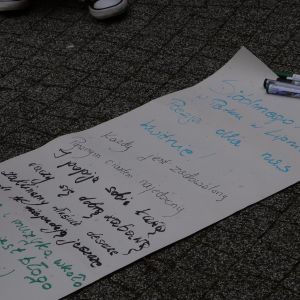 Biblioteczne Scrabble - Spotkanie z poezją w parku