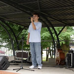 Biblioteczne Scrabble - Spotkanie z poezją w parku