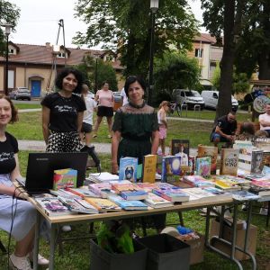 Biblioteczne Scrabble - Spotkanie z poezją w parku