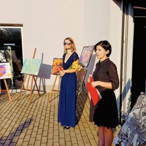 Wernisaż prac uczestników warsztatów